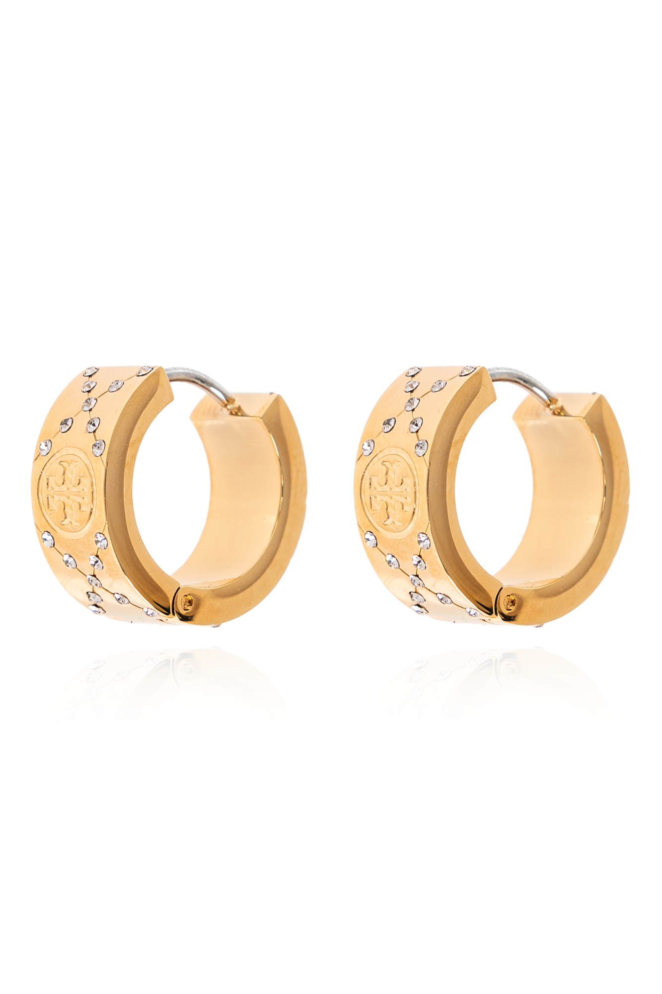 【TORY BURCH】高見え ★ マット GOLD ☆ ヴィンテージ感 がイイ Tory Burch Kira Stud Earring | Neiman Marcus
